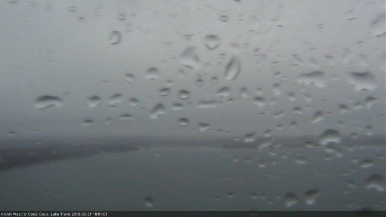 Lake Travis webcam, February 21, 2018 9:25 AM CT