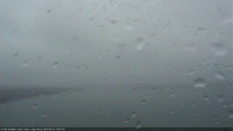 Lake Travis webcam, February 21, 2018 10:00 AM CT