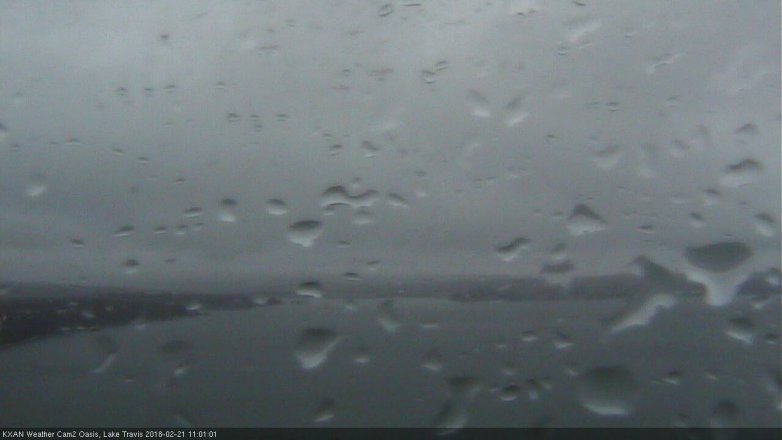 Lake Travis webcam, February 21, 2018 10:05 AM CT