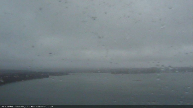 Lake Travis webcam, February 21, 2018 11:20 AM CT