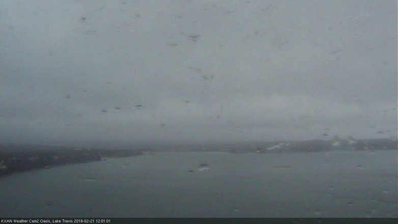 Lake Travis webcam, February 21, 2018 11:25 AM CT
