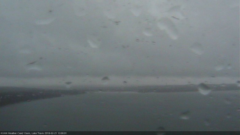Lake Travis webcam, February 21, 2018 12:20 PM CT