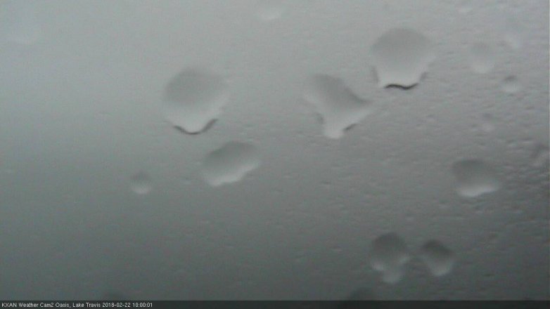 Lake Travis webcam, February 22, 2018 9:20 AM CT