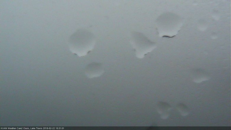 Lake Travis webcam, February 22, 2018 9:35 AM CT