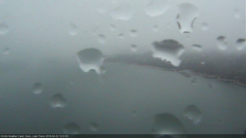Lake Travis webcam, February 22, 2018 1:00 PM CT