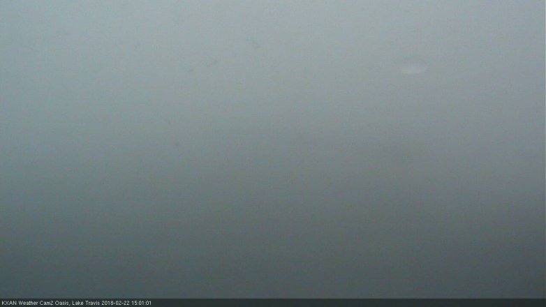 Lake Travis webcam, February 22, 2018 2:15 PM CT