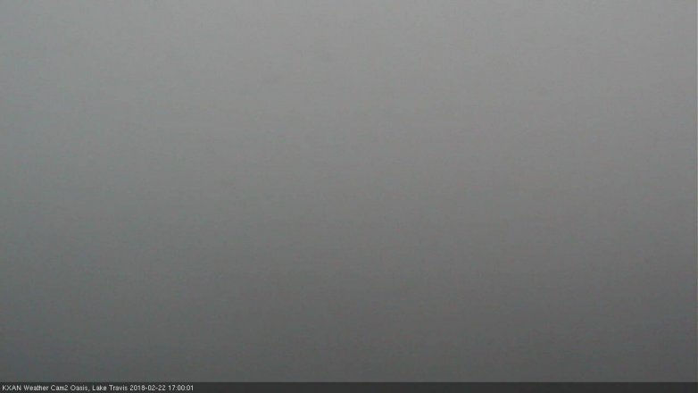 Lake Travis webcam, February 22, 2018 4:25 PM CT