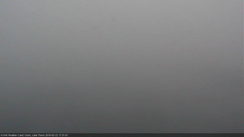 Lake Travis webcam, February 22, 2018 4:40 PM CT