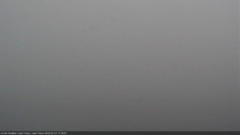 Lake Travis webcam, February 22, 2018 4:45 PM CT