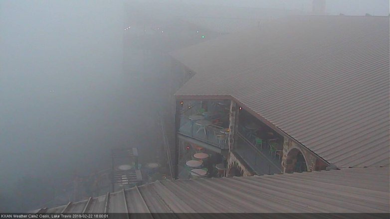 Lake Travis webcam, February 22, 2018 5:15 PM CT