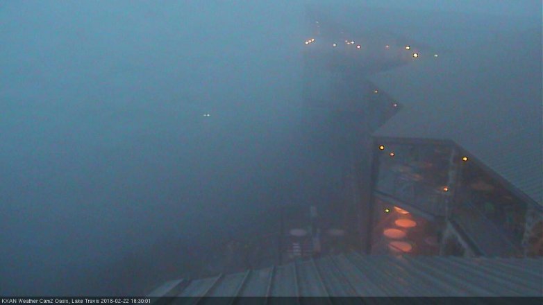 Lake Travis webcam, February 22, 2018 5:35 PM CT