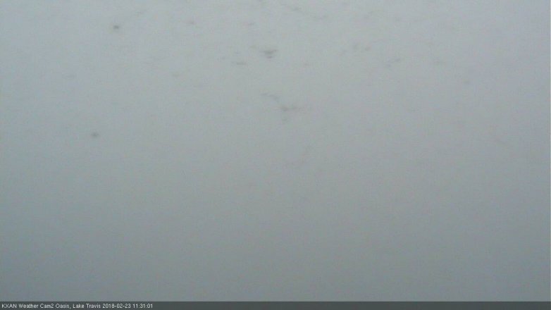Lake Travis webcam, February 23, 2018 10:45 AM CT