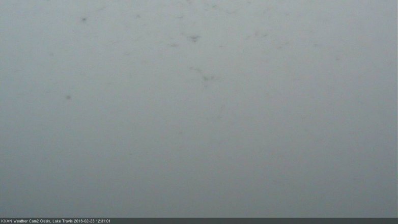 Lake Travis webcam, February 23, 2018 11:55 AM CT