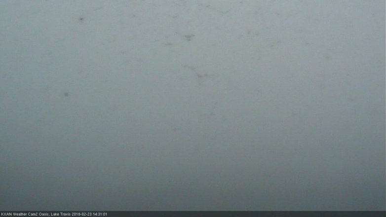 Lake Travis webcam, February 23, 2018 1:40 PM CT