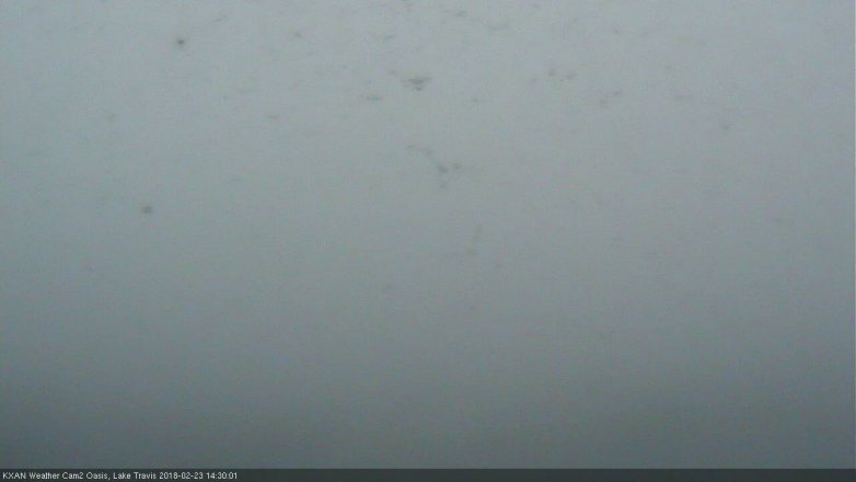 Lake Travis webcam, February 23, 2018 2:00 PM CT