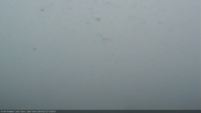 Lake Travis webcam, February 23, 2018 2:10 PM CT
