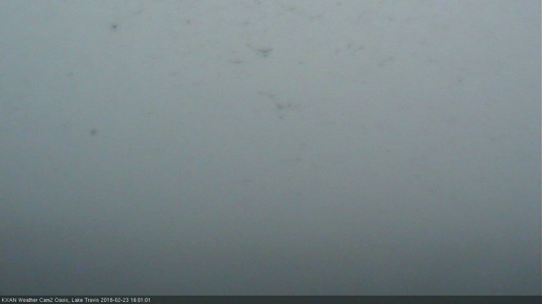 Lake Travis webcam, February 23, 2018 3:30 PM CT