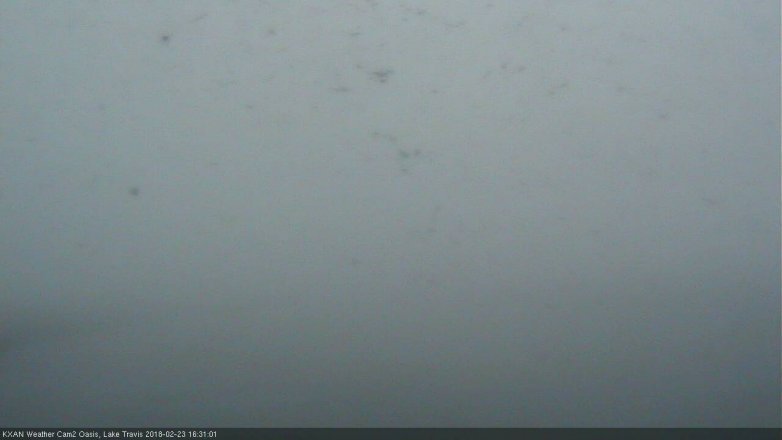 Lake Travis webcam, February 23, 2018 3:45 PM CT