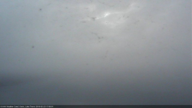 Lake Travis webcam, February 23, 2018 4:20 PM CT
