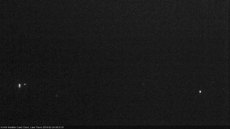 Lake Travis webcam, February 23, 2018 11:35 PM CT