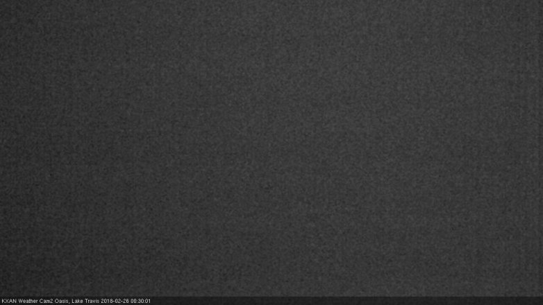 Lake Travis webcam, February 25, 2018 11:35 PM CT