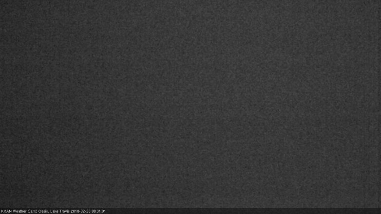 Lake Travis webcam, February 25, 2018 11:55 PM CT