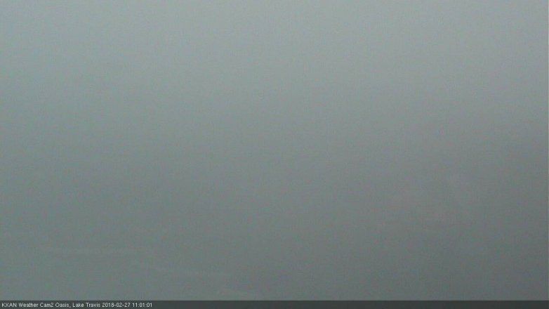 Lake Travis webcam, February 27, 2018 10:20 AM CT