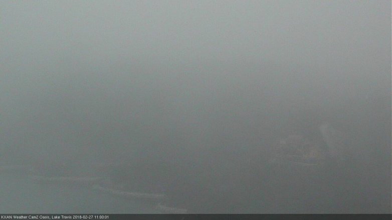 Lake Travis webcam, February 27, 2018 10:30 AM CT