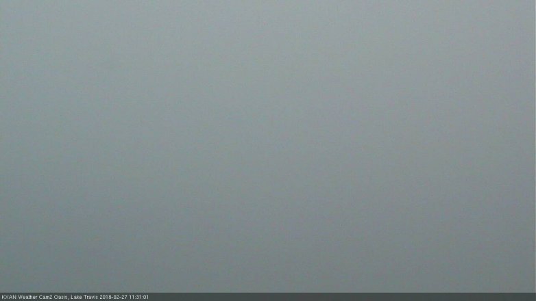 Lake Travis webcam, February 27, 2018 10:35 AM CT