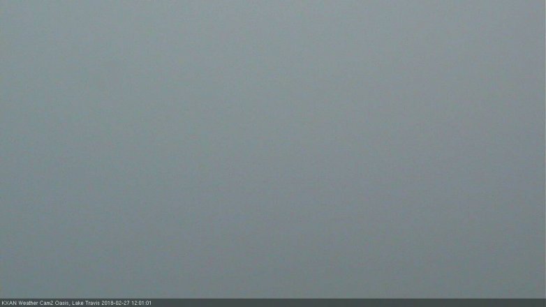 Lake Travis webcam, February 27, 2018 11:05 AM CT