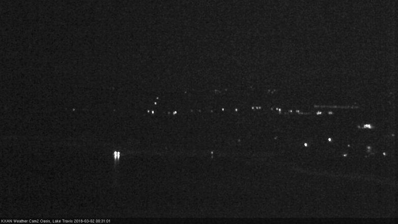 Lake Travis webcam, March 1, 2018 12:00 AM CT