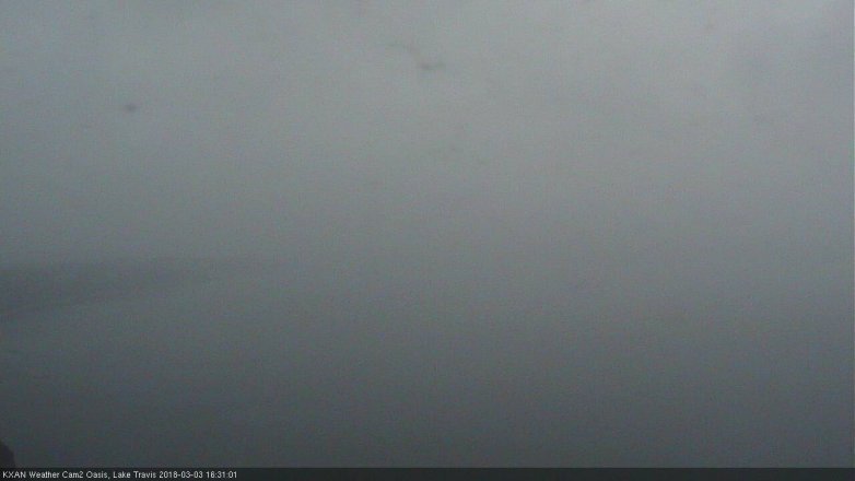 Lake Travis webcam, March 3, 2018 4:00 PM CT