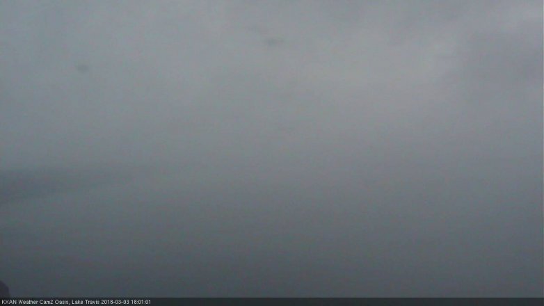 Lake Travis webcam, March 3, 2018 5:05 PM CT