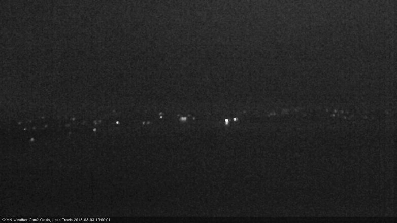 Lake Travis webcam, March 3, 2018 6:30 PM CT