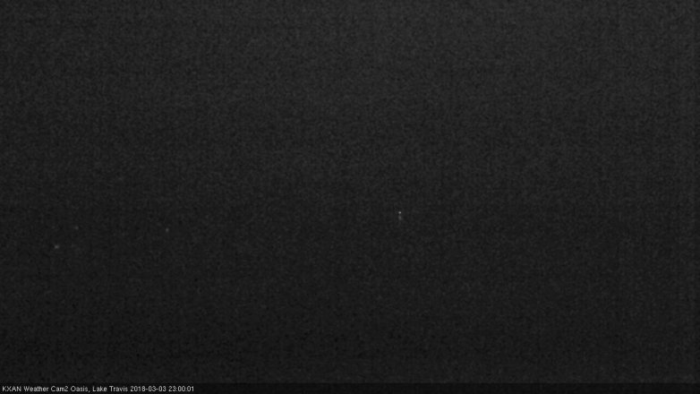 Lake Travis webcam, March 3, 2018 10:05 PM CT