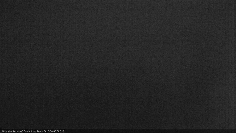 Lake Travis webcam, March 3, 2018 10:35 PM CT