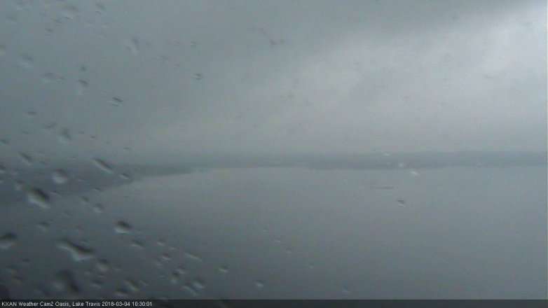 Lake Travis webcam, March 4, 2018 9:35 AM CT