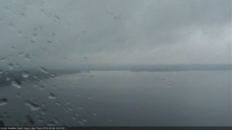 Lake Travis webcam, March 4, 2018 9:40 AM CT