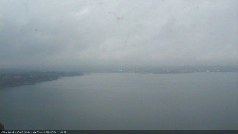 Lake Travis webcam, March 4, 2018 10:25 AM CT