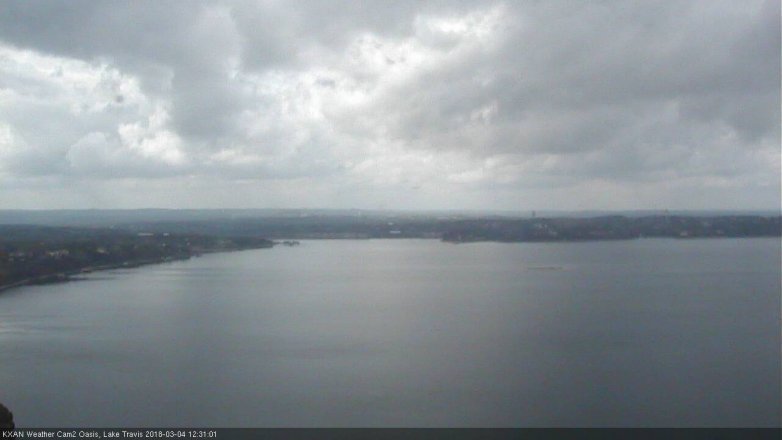 Lake Travis webcam, March 4, 2018 11:35 AM CT