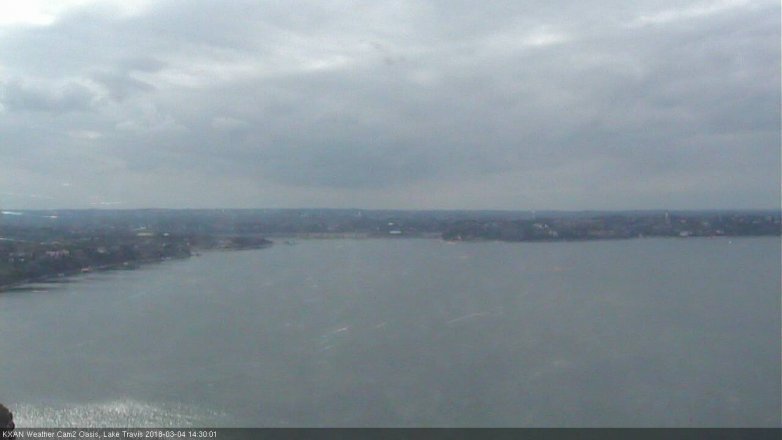 Lake Travis webcam, March 4, 2018 2:00 PM CT