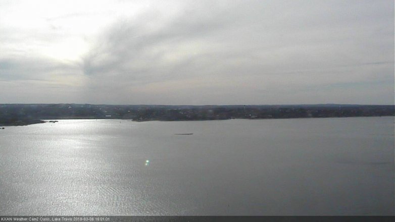 Lake Travis webcam, March 6, 2018 3:10 PM CT