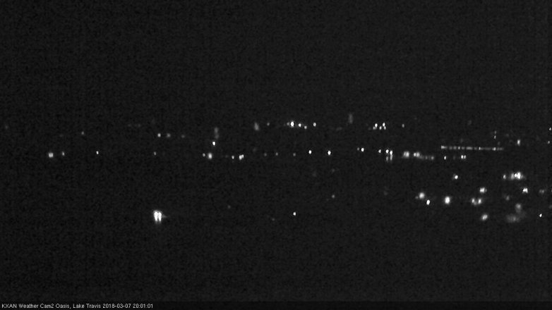 Lake Travis webcam, March 7, 2018 7:05 PM CT