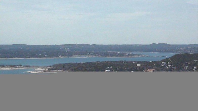 Lake Travis webcam, March 8, 2018 1:20 PM CT