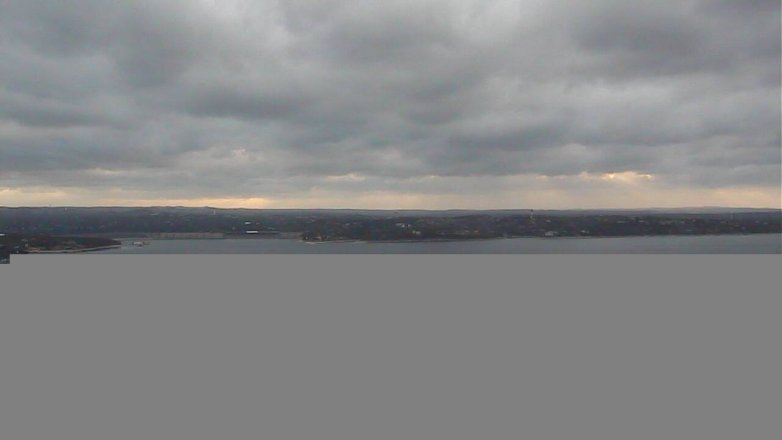 Lake Travis webcam, March 9, 2018 5:15 PM CT