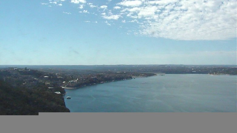 Lake Travis webcam, March 10, 2018 12:00 PM CT