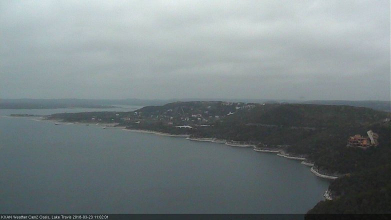 Lake Travis webcam, March 23, 2018 10:20 AM CT
