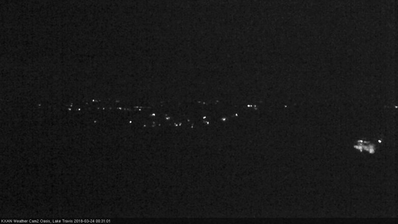 Lake Travis webcam, March 23, 2018 12:00 AM CT