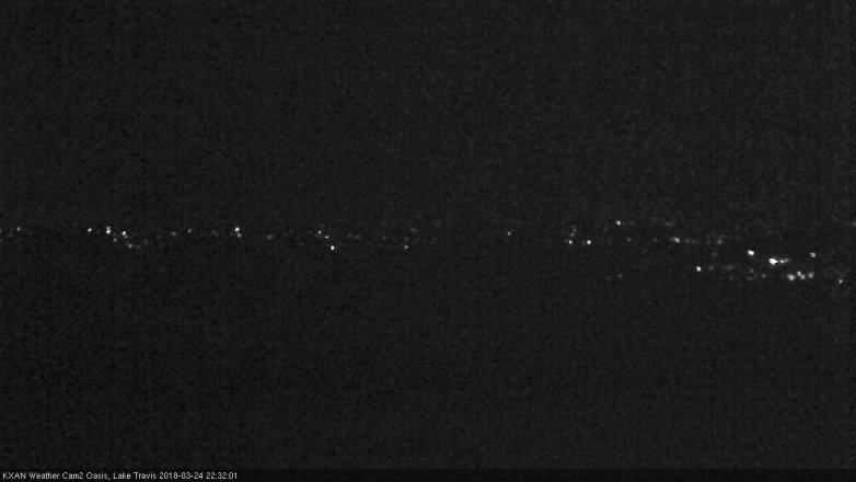 Lake Travis webcam, March 24, 2018 9:55 PM CT