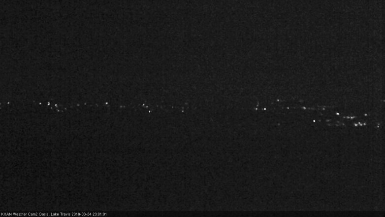 Lake Travis webcam, March 24, 2018 10:20 PM CT